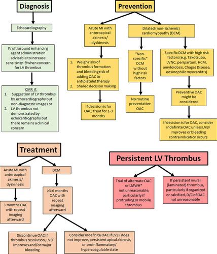 lv thrombus anticoagulation doac|lv thrombus treatment guidelines.